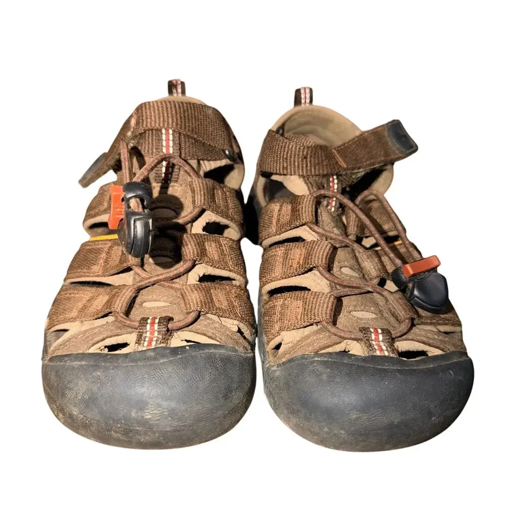 Keen Boys Summer Sandals Outdoor Hiking Waterproof Brown Size 1